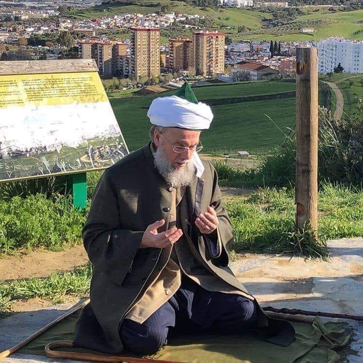 Shaykh Muḥammad beim Gebet